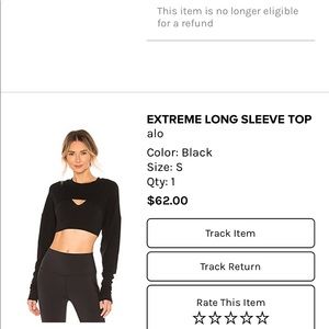 Alo Long Sleeve Warmer Shrug